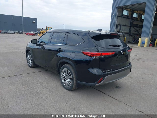 Toyota Highlander Limited 2022 5TDFZRBH6NS199695 Image 3