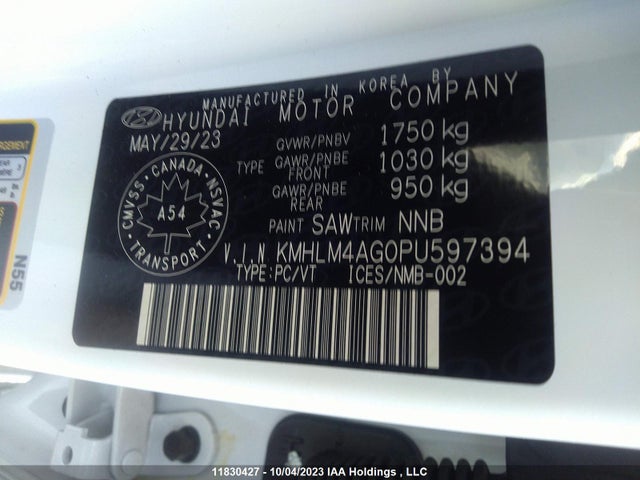 Hyundai Elantra Essential 2023 KMHLM4AG0PU597394 Image 9