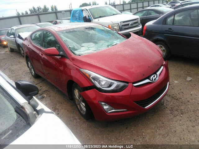 Hyundai Elantra Gls 2014 5NPDH4AE8EH484537 главное изображение