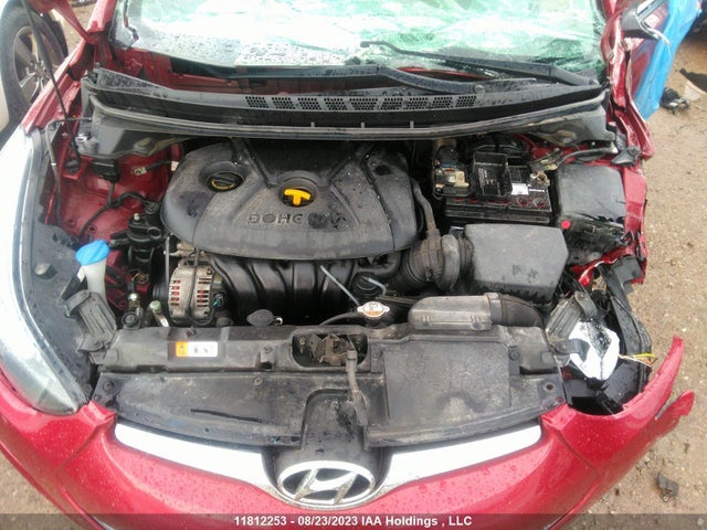 Hyundai Elantra Gls 2014 5NPDH4AE8EH484537 Image 10