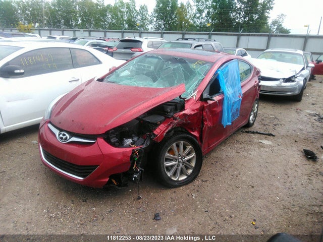 Hyundai Elantra Gls 2014 5NPDH4AE8EH484537 Image 2