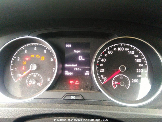 3VWW57AU3KM023338 Volkswagen Golf Comfortline/highline