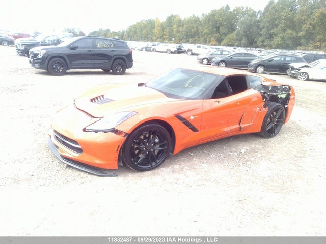 Chevrolet Corvette 1lt 2019 1G1YA2D72K5111411 Image 2