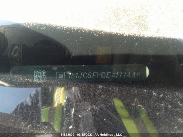 Chevrolet SONIC LT 2014 1G1JC6EH0E4177444 Image 9