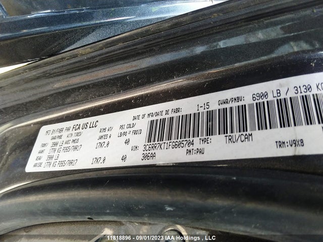3C6RR7KT1FG605704 RAM 1500 St