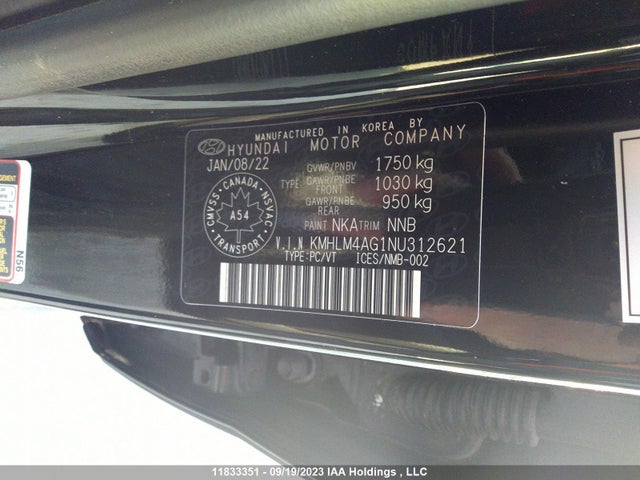 Hyundai Elantra Preferred 2022 KMHLM4AG1NU312621 Image 9