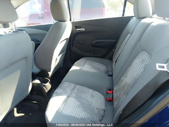 Chevrolet SONIC LS 2014 1G1JB5EH8E4229397 Image 8