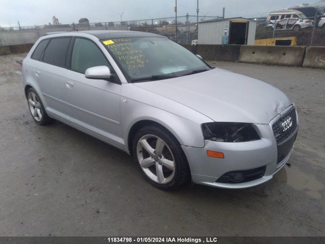 11834798 :رقم المزاد ، WAUKD68P08A143423 vin ، 2008 Audi A3 S-line مزاد بيع
