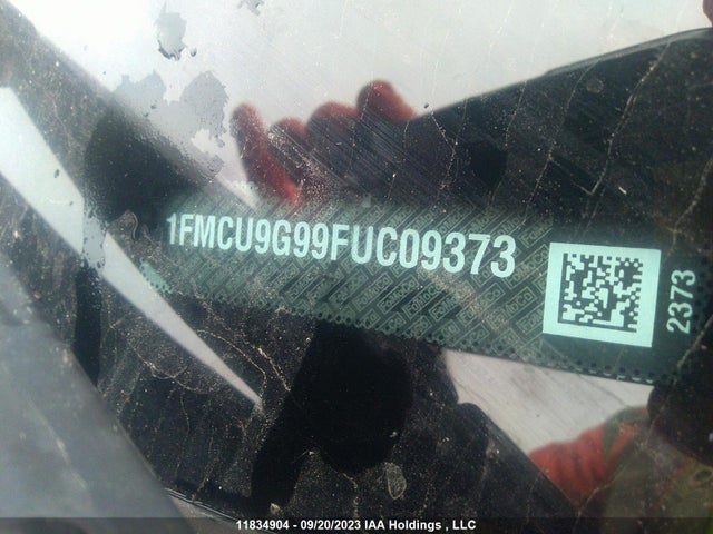 Ford ESCAPE SE 2015 1FMCU9G99FUC09373 Image 9