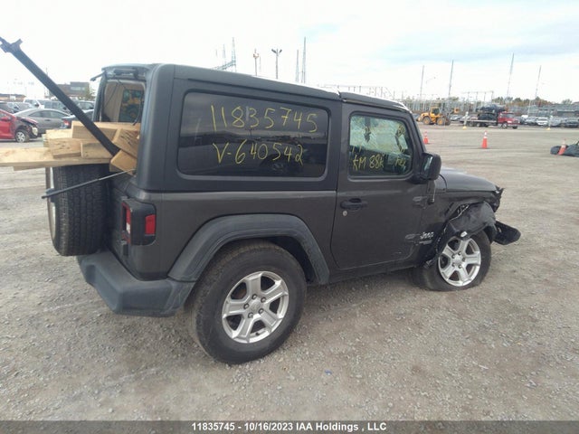 1C4GJXAG1KW640542 Jeep Wrangler Sport S