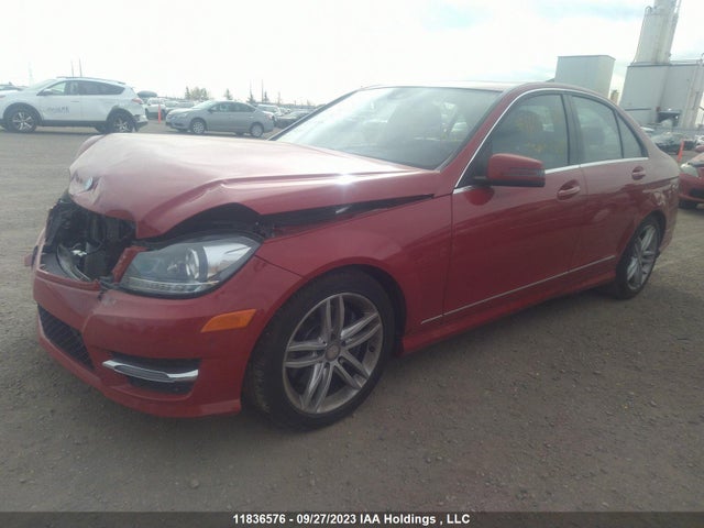 11836576 :رقم المزاد ، WDDGF8AB5EG188305 vin ، 2014 Mercedes-benz C-class C 300 مزاد بيع