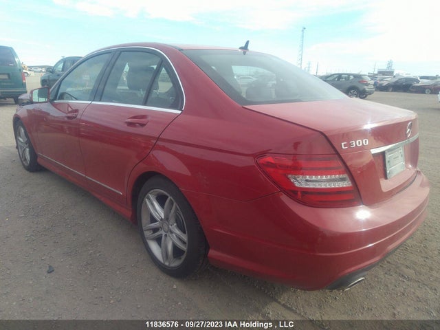 11836576 :رقم المزاد ، WDDGF8AB5EG188305 vin ، 2014 Mercedes-benz C-class C 300 مزاد بيع