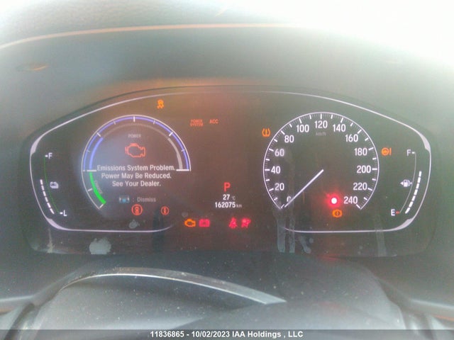 11836865 :رقم المزاد ، 1HGCV3F9XLA800472 vin ، 2020 Honda Accord Hybrid Touring مزاد بيع