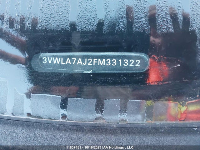 3VWLA7AJ2FM331322 Volkswagen Jetta Sedan Highline