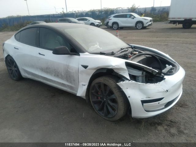 Продажа на аукционе авто 2020 Tesla Model 3 Performance, vin: 5YJ3E1EC7LF626920, номер лота: 11837494