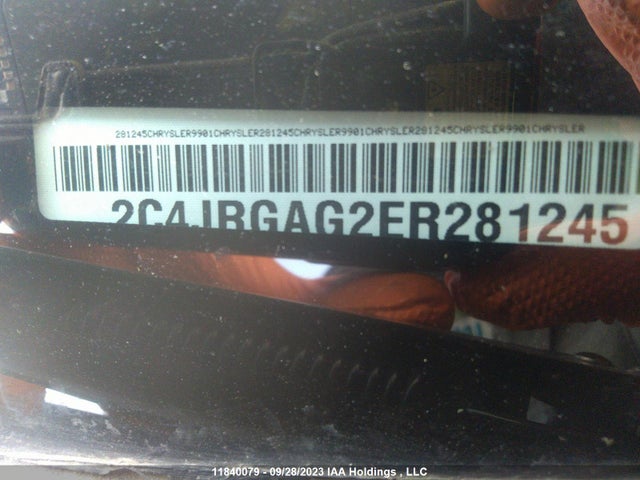 2C4JRGAG2ER281245 RAM Cargo Van