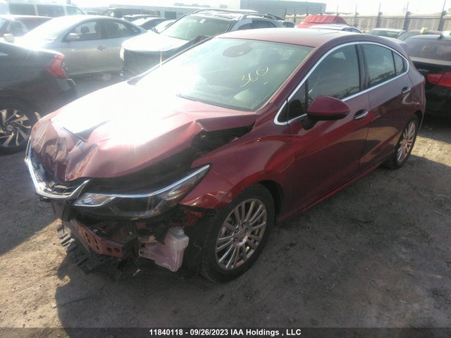 Chevrolet Cruze Premier 2017 3G1BF6SM3HS518157 Image 2