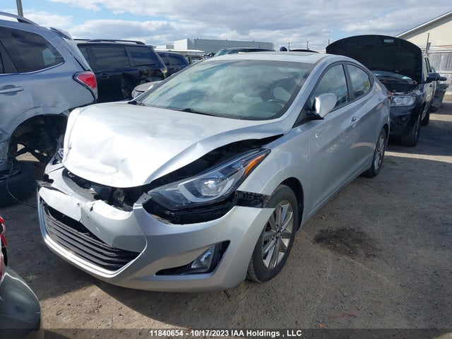 Hyundai Elantra Gls 2014 5NPDH4AE5EH491607 Image 2