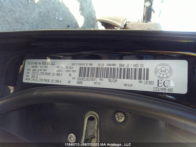 3C6UR5DL9KG705071 RAM 2500 Big Horn