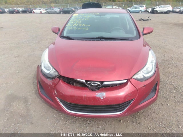 Hyundai ELANTRA GL 2016 5NPDH4AE6GH710710 Image 6