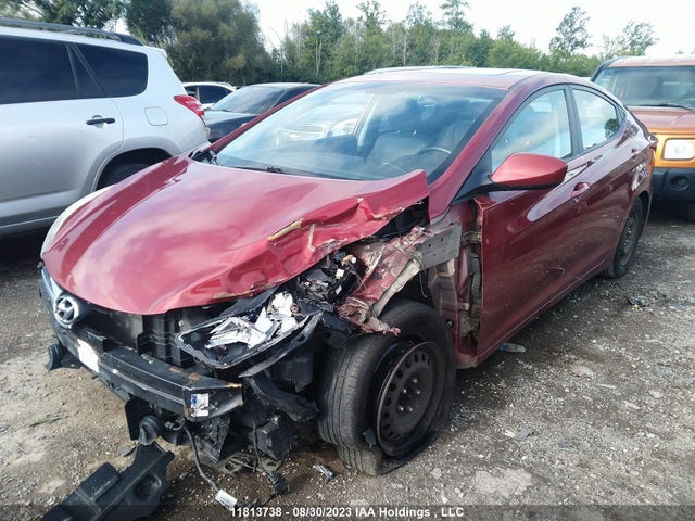 Hyundai Elantra Gls 2014 5NPDH4AE1EH486033 Image 2