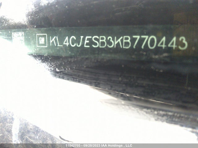 KL4CJESB3KB770443 Buick Encore Preferred