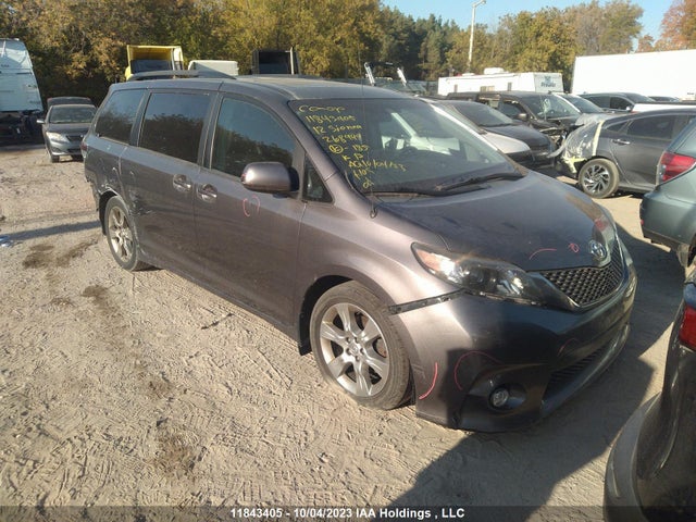Продаж на аукціоні авто 2012 Toyota Sienna Se, vin: 5TDXK3DC4CS268999, номер лоту: 11843405