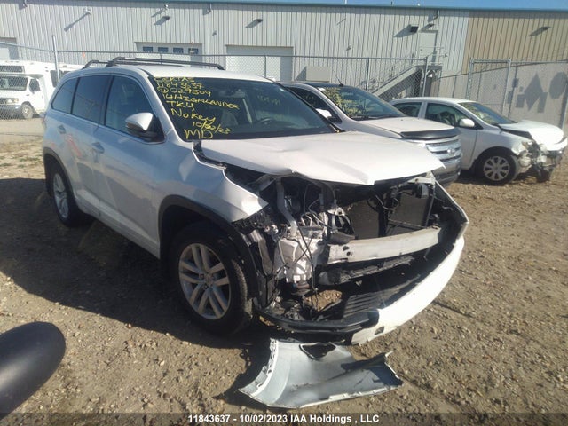 Toyota Highlander Le 2014 5TDBKRFH4ES029509 Image 1