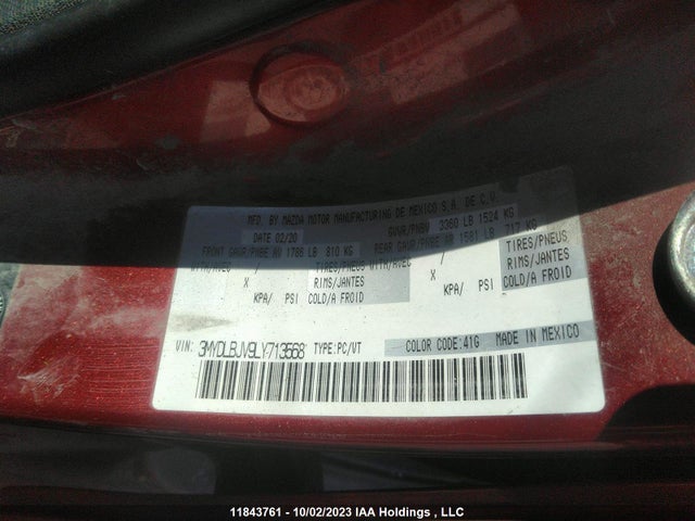Toyota YARIS HATCHBACK 2020 3MYDLBJV9LY713568 Image 9