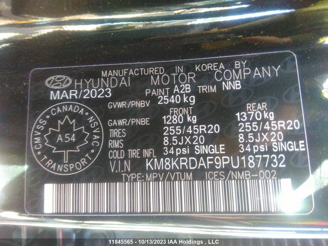 Hyundai Ioniq 5 Preferred 2023 KM8KRDAF9PU187732 Image 9