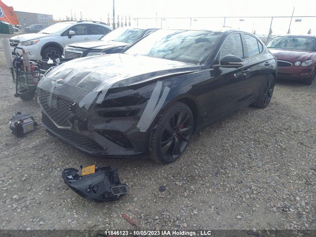 2022 GENESIS G70 3.3T SPORT VIN: KMTG54TEXNU102292