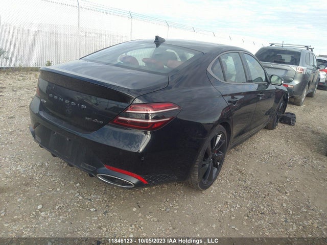 2022 GENESIS G70 3.3T SPORT VIN: KMTG54TEXNU102292