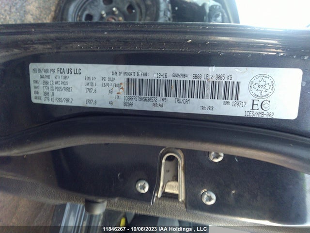 1C6RR7ST9HS630572 RAM 1500 Tradesman