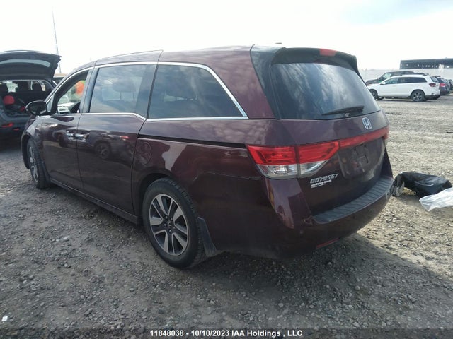 11848038 :رقم المزاد ، 5FNRL5H97GB512610 vin ، 2016 Honda Odyssey Touring مزاد بيع
