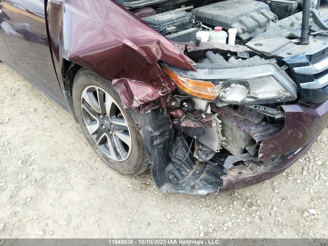 11848038 :رقم المزاد ، 5FNRL5H97GB512610 vin ، 2016 Honda Odyssey Touring مزاد بيع