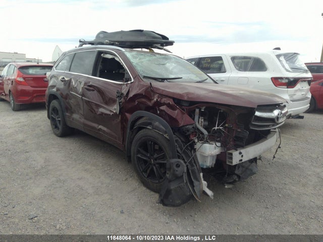Toyota Highlander Limited 2014 5TDDKRFH4ES047775 Image 1