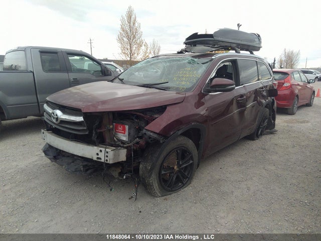 Toyota Highlander Limited 2014 5TDDKRFH4ES047775 Image 2
