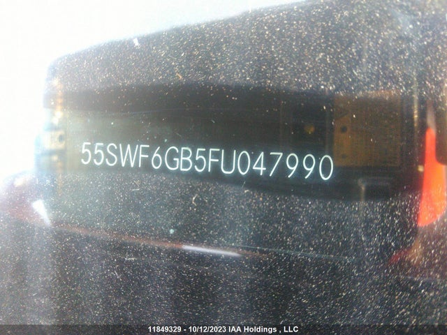55SWF6GB5FU047990 Mercedes-Benz C-class C 400
