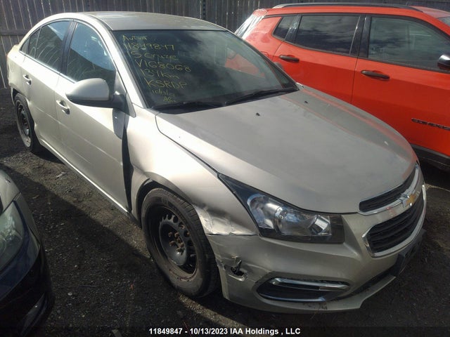 Продаж на аукціоні авто 2015 Chevrolet Cruze 1lt, vin: 1G1PC5SB2F7168068, номер лоту: 11849847