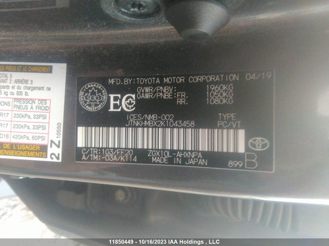 Toyota C-HR 2019 JTNKHMBX2K1043458 Image 9