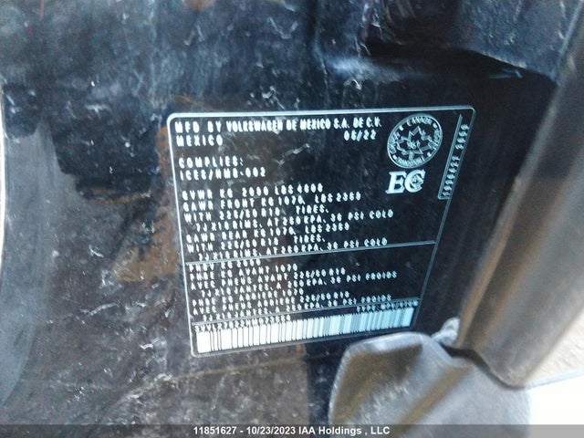 3VVLX7B22NM073554 Volkswagen Taos Comfortline