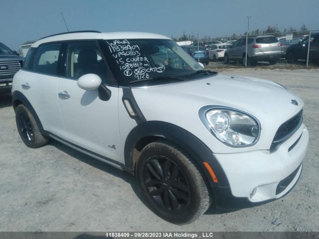 Auction sale of the 2015 Mini Cooper Countryman S, vin: WMWZC5C5XFWP46803, lot number: 11838409