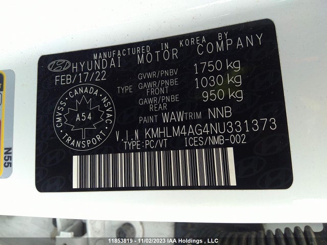 Hyundai Elantra Essential 2022 KMHLM4AG4NU331373 Image 9