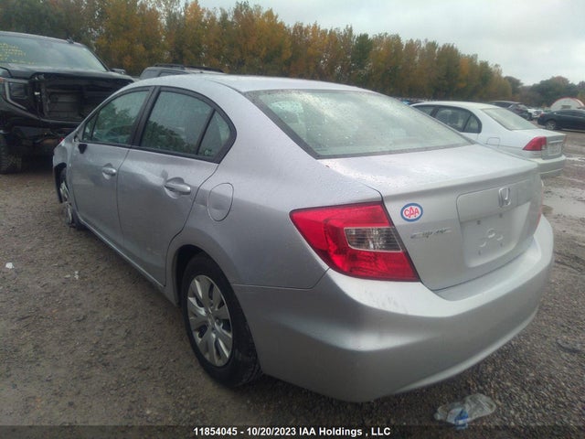 Продажа на аукционе авто 2012 Honda Civic Sdn Lx, vin: 2HGFB2F40CH060629, номер лота: 11854045