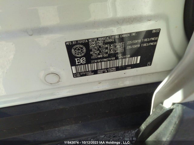 Toyota Rav4 Xle 2022 2T3R1RFV2NW278168 Image 9