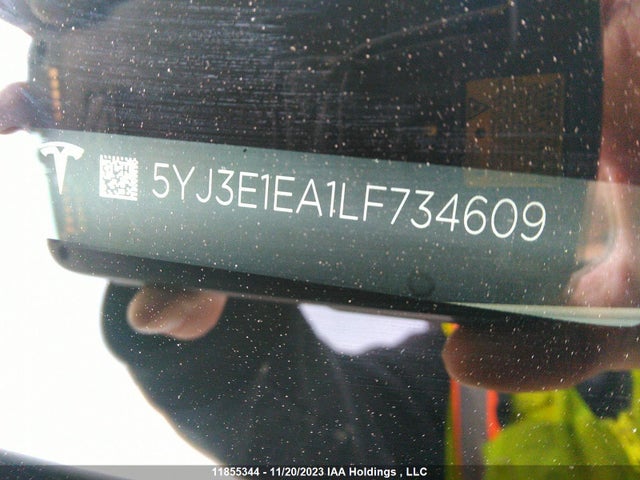 Tesla Model 3 Standard Range Plus 2020 5YJ3E1EA1LF734609 Image 9