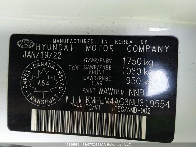 Hyundai Elantra Essential 2022 KMHLM4AG3NU319554 Image 9