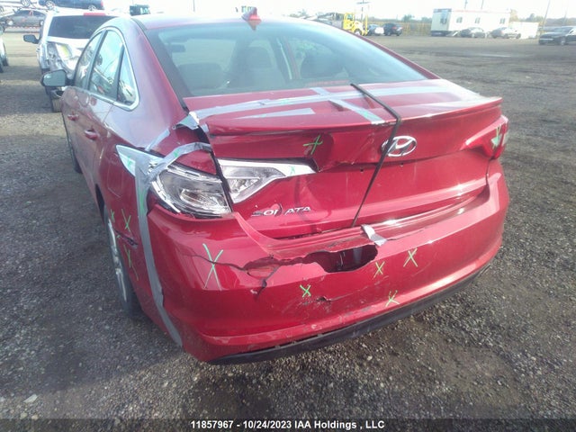 Hyundai Sonata 2.4l Gl 2017 5NPE24AF1HH484236 Image 6