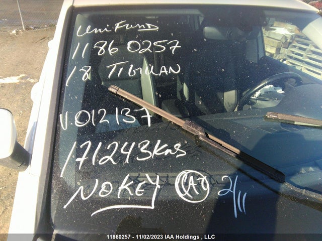 3VV2B7AX9JM012137 Volkswagen Tiguan Comfortline
