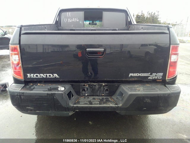 11860836 :رقم المزاد ، 5FPYK1F5XBB502676 vin ، 2011 Honda Ridgeline Vp/ex-l مزاد بيع